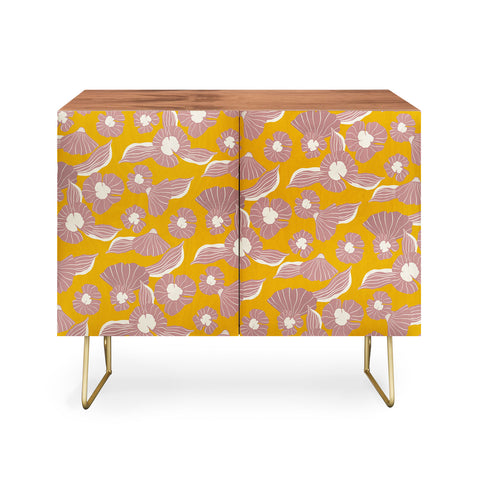 Viviana Gonzalez Vintage Flowers day Credenza
