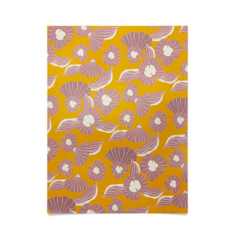 Viviana Gonzalez Vintage Flowers day Poster