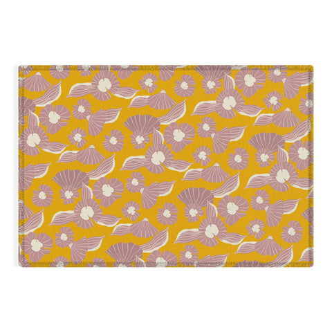 Viviana Gonzalez Vintage Flowers day Outdoor Rug