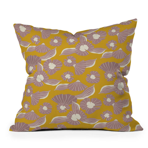 Viviana Gonzalez Vintage Flowers day Outdoor Throw Pillow