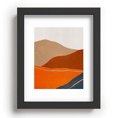 Viviana Gonzalez Vintage Minimal Mountains 2 Recessed Framing Rectangle