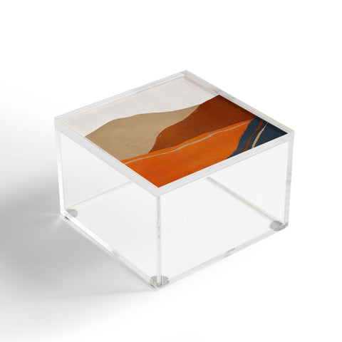 Viviana Gonzalez Vintage Minimal Mountains 2 Acrylic Box