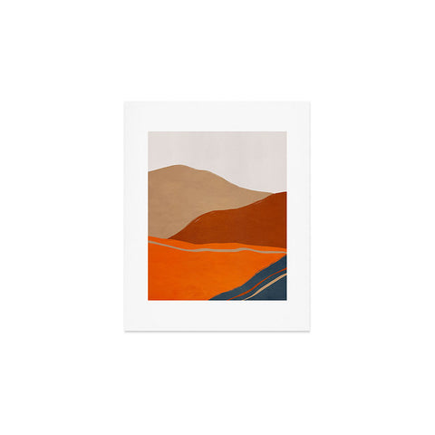 Viviana Gonzalez Vintage Minimal Mountains 2 Art Print