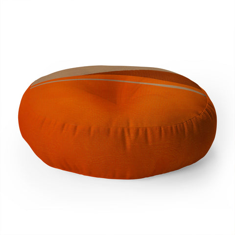 Viviana Gonzalez Vintage Minimal Mountains 2 Floor Pillow Round