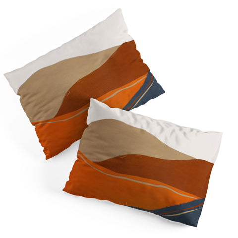 Viviana Gonzalez Vintage Minimal Mountains 2 Pillow Shams