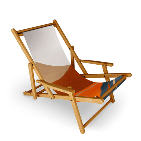 Viviana Gonzalez Vintage Minimal Mountains 2 Sling Chair