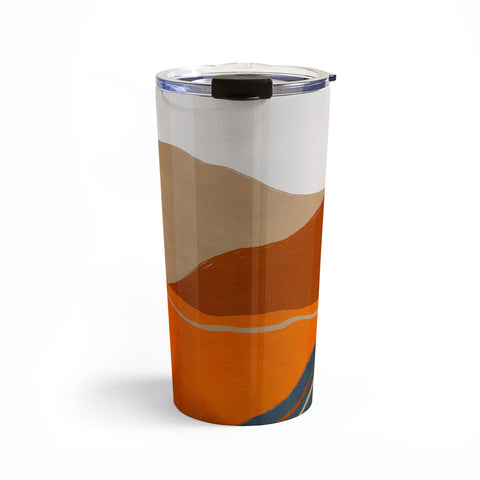 Viviana Gonzalez Vintage Minimal Mountains 2 Travel Mug