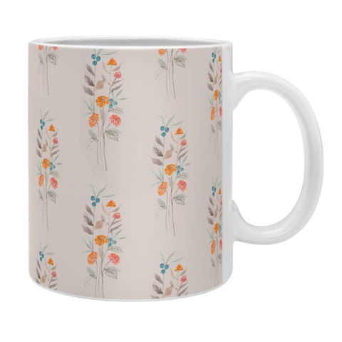 Viviana Gonzalez watercolor WildFlowers bouquet Coffee Mug