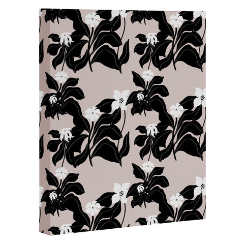 Viviana Gonzalez White WildFlowers Art Canvas