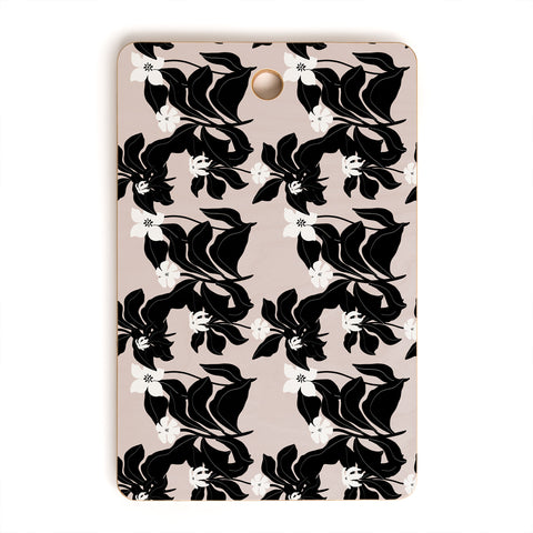 Viviana Gonzalez White WildFlowers Cutting Board Rectangle