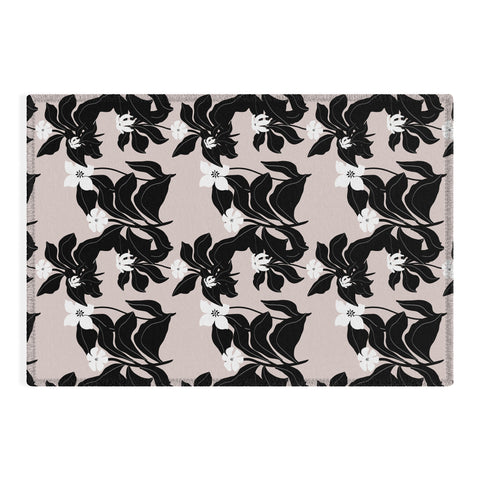 Viviana Gonzalez White WildFlowers Outdoor Rug