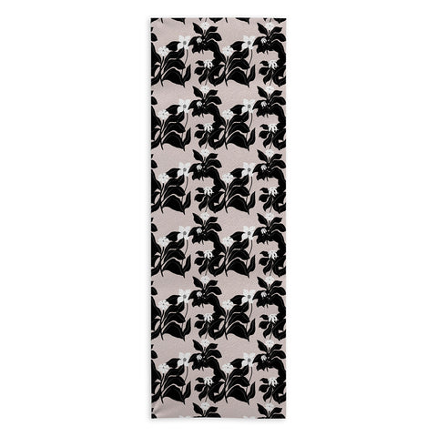 Viviana Gonzalez White WildFlowers Yoga Towel