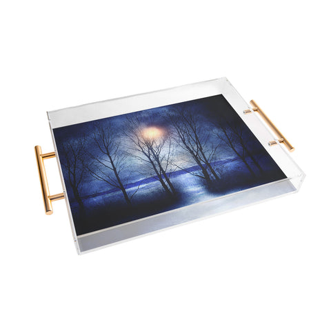 Viviana Gonzalez Winter Sonata Acrylic Tray