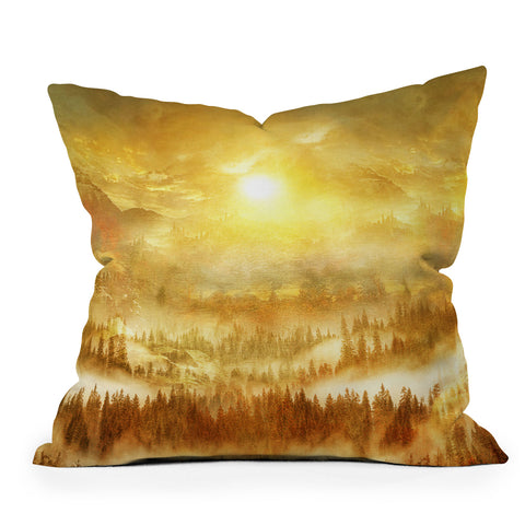 Viviana Gonzalez Wish You Were Here Chapter II Outdoor Throw Pillow