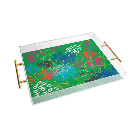 Vy La Bold Breezy Green Acrylic Tray