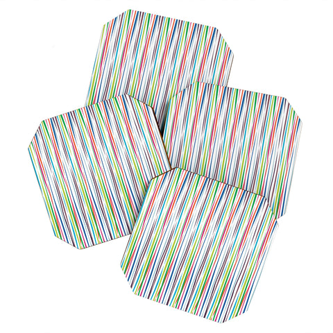 Vy La Bold Breezy Ribbons Coaster Set