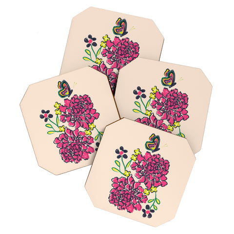 Vy La Budding Love Coaster Set