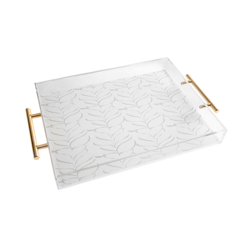 Vy La Calm Breezy Fern Acrylic Tray