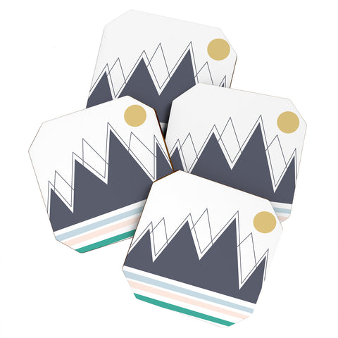 Vy La In The Mountains Coaster Set