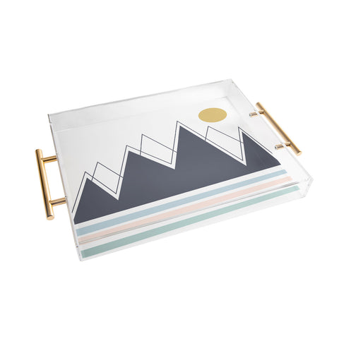 Vy La In The Mountains Acrylic Tray