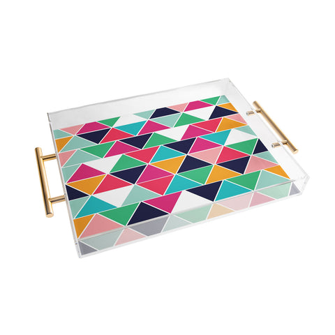 Vy La Love Triangle Acrylic Tray