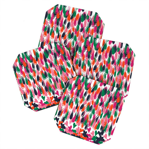Vy La Raining Love Coaster Set