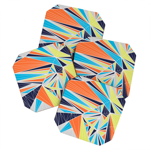 Vy La Tech It Out Retro Coaster Set