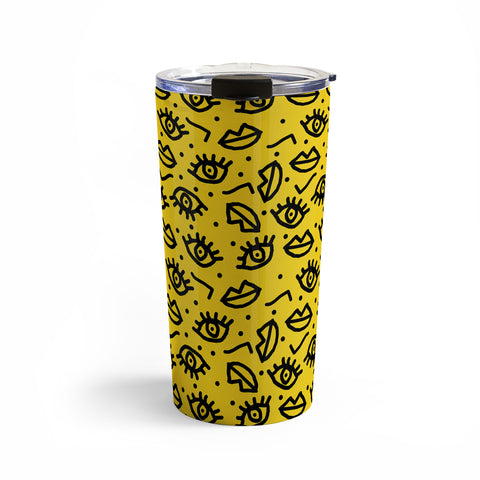 Wacka Designs Face Time Travel Mug