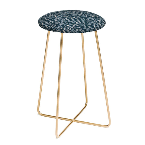 Wagner Campelo Abstract Fern 1 Counter Stool