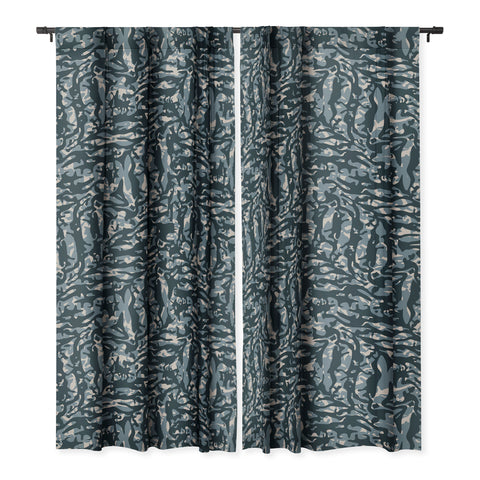 Wagner Campelo Abstract Fern 1 Blackout Non Repeat