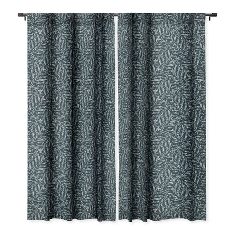 Wagner Campelo Abstract Fern 1 Blackout Window Curtain