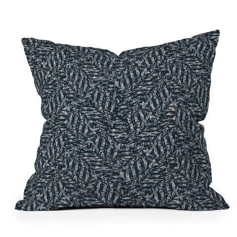 Wagner Campelo Abstract Fern 1 Outdoor Throw Pillow