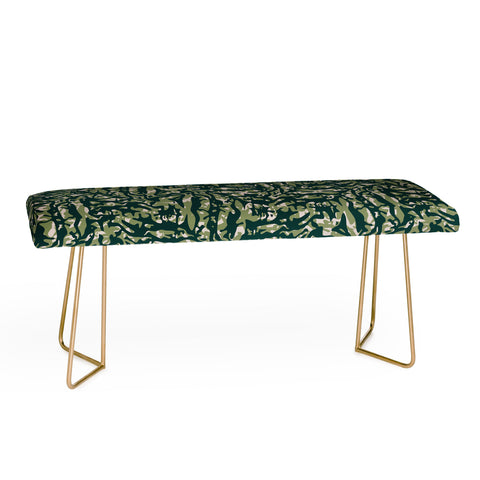 Wagner Campelo Abstract Fern 2 Bench