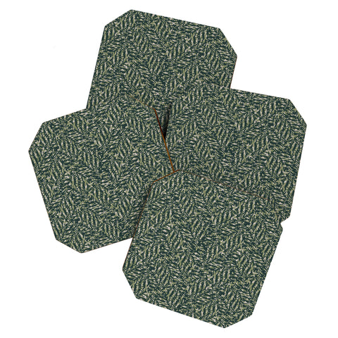 Wagner Campelo Abstract Fern 2 Coaster Set