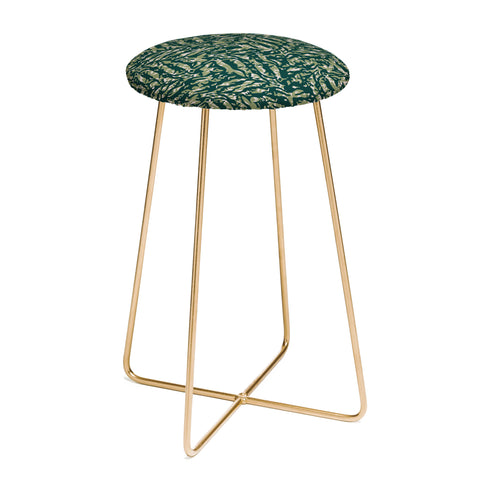 Wagner Campelo Abstract Fern 2 Counter Stool