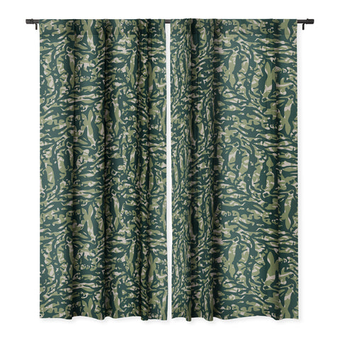 Wagner Campelo Abstract Fern 2 Blackout Non Repeat