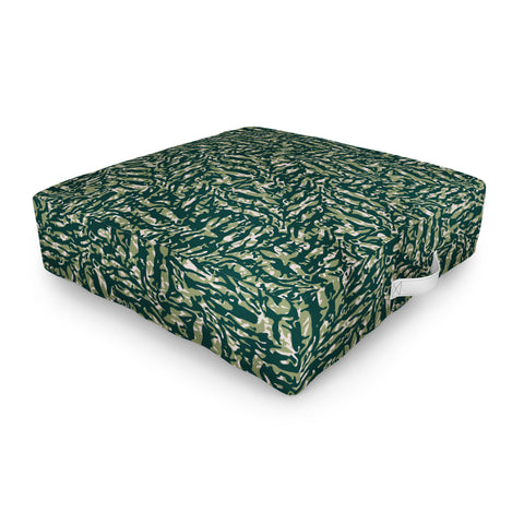 Wagner Campelo Abstract Fern 2 Outdoor Floor Cushion