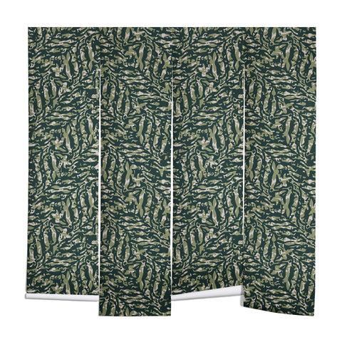 Wagner Campelo Abstract Fern 2 Wall Mural