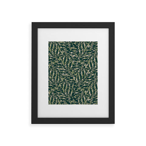 Wagner Campelo Abstract Fern 2 Framed Art Print