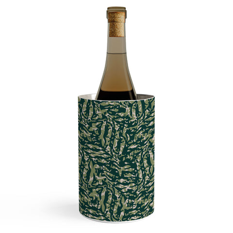 Wagner Campelo Abstract Fern 2 Wine Chiller