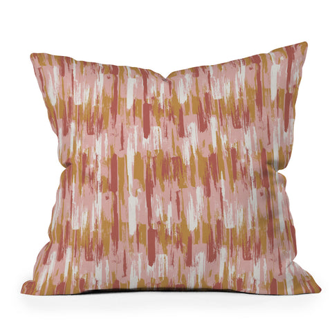 Wagner Campelo AMMAR Rose Outdoor Throw Pillow