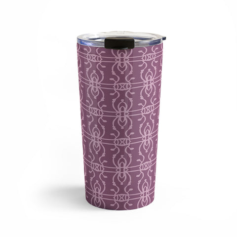 Wagner Campelo BOHO LINES LAVANDER Travel Mug
