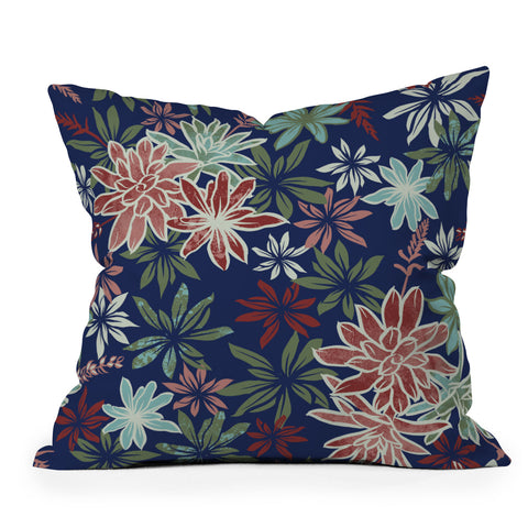 Wagner Campelo Bromelias 1 Outdoor Throw Pillow
