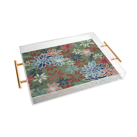 Wagner Campelo Bromelias 2 Acrylic Tray