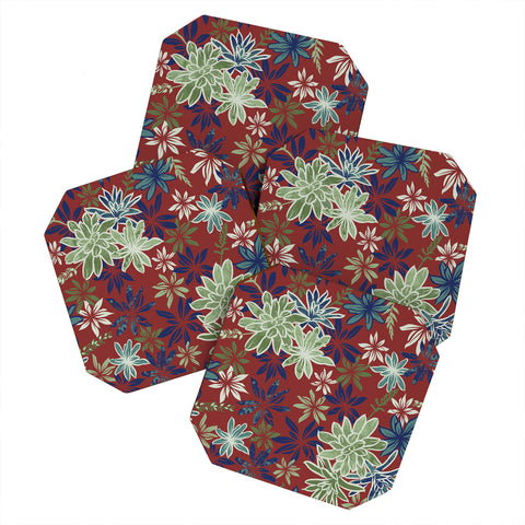 Wagner Campelo Bromelias 3 Coaster Set
