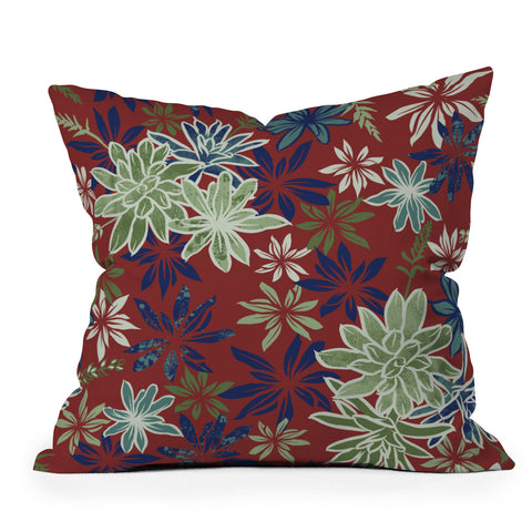 Wagner Campelo Bromelias 3 Outdoor Throw Pillow