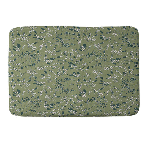 Wagner Campelo Celestial Fern 3 Memory Foam Bath Mat