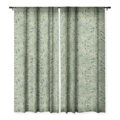 Wagner Campelo Celestial Fern 3 Sheer Window Curtain
