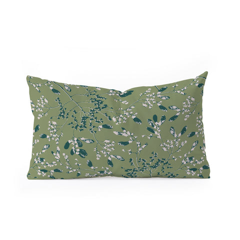 Wagner Campelo Celestial Fern 3 Oblong Throw Pillow