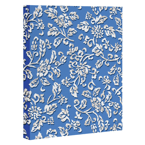 Wagner Campelo Chinese Flowers 1 Art Canvas